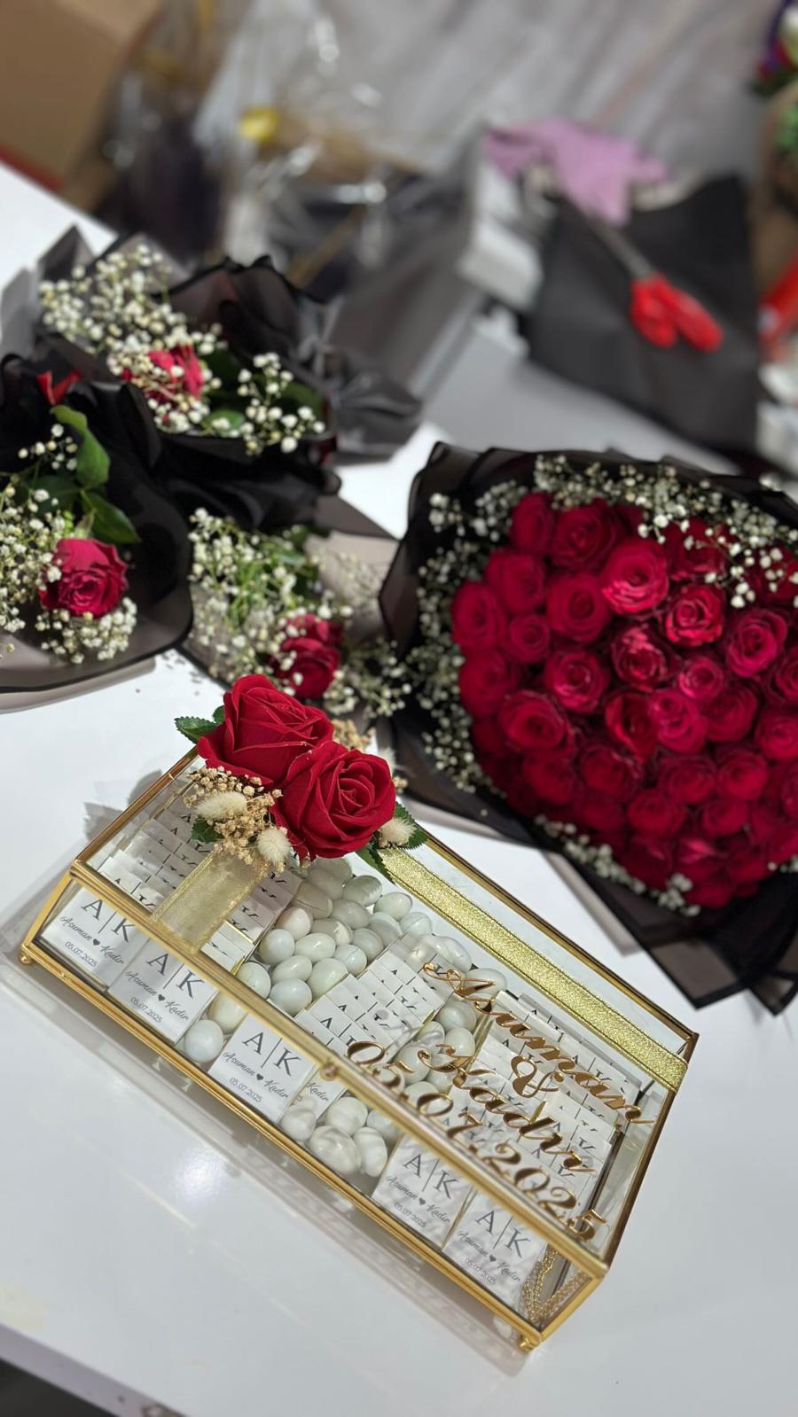 Gül Buketi İsteme Seti